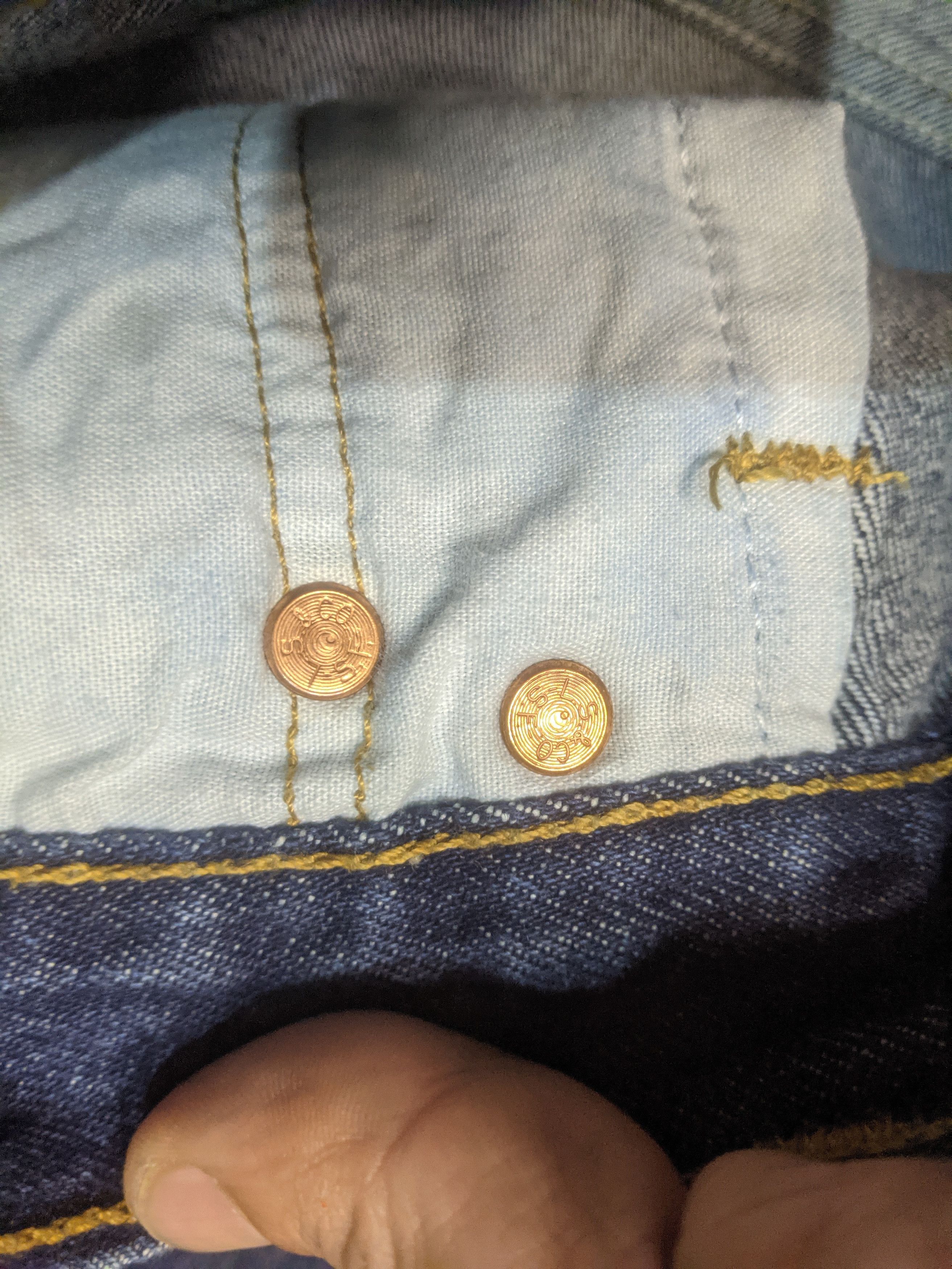 Levi's Levis 501 Straight Leg Button Fly Size US 36 / EU 52 - 6 Thumbnail