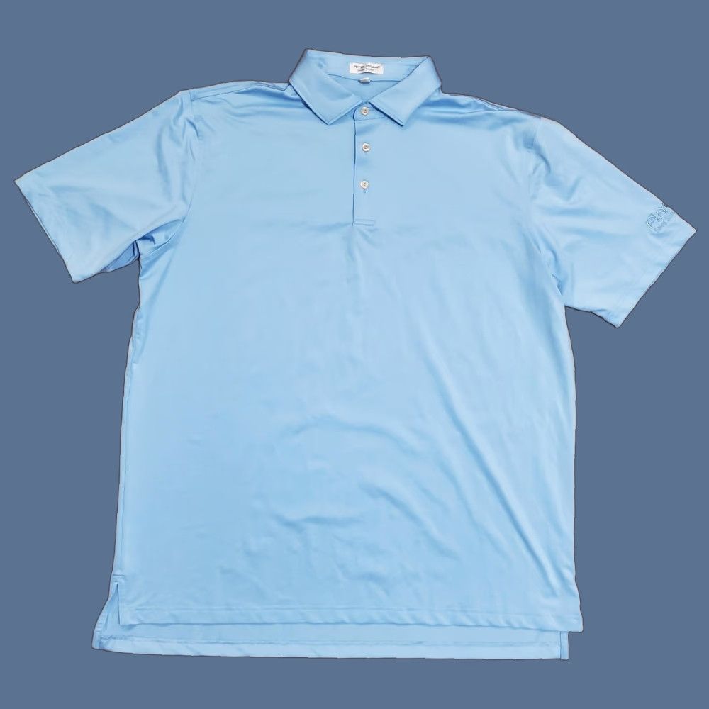 Peter Millar Peter Millar Polo Shirt Mens XL Blue Summer Comfort Golf Playcare Sales Summit Size US XL / EU 56 / 4 - 1 Thumbnail