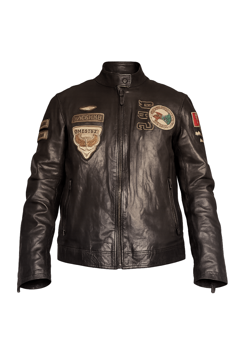 Aeronautica Militare Leather jacket 15 STORMO Aeronautica Militare 5256 Size US XL / EU 56 / 4 - 1 Thumbnail