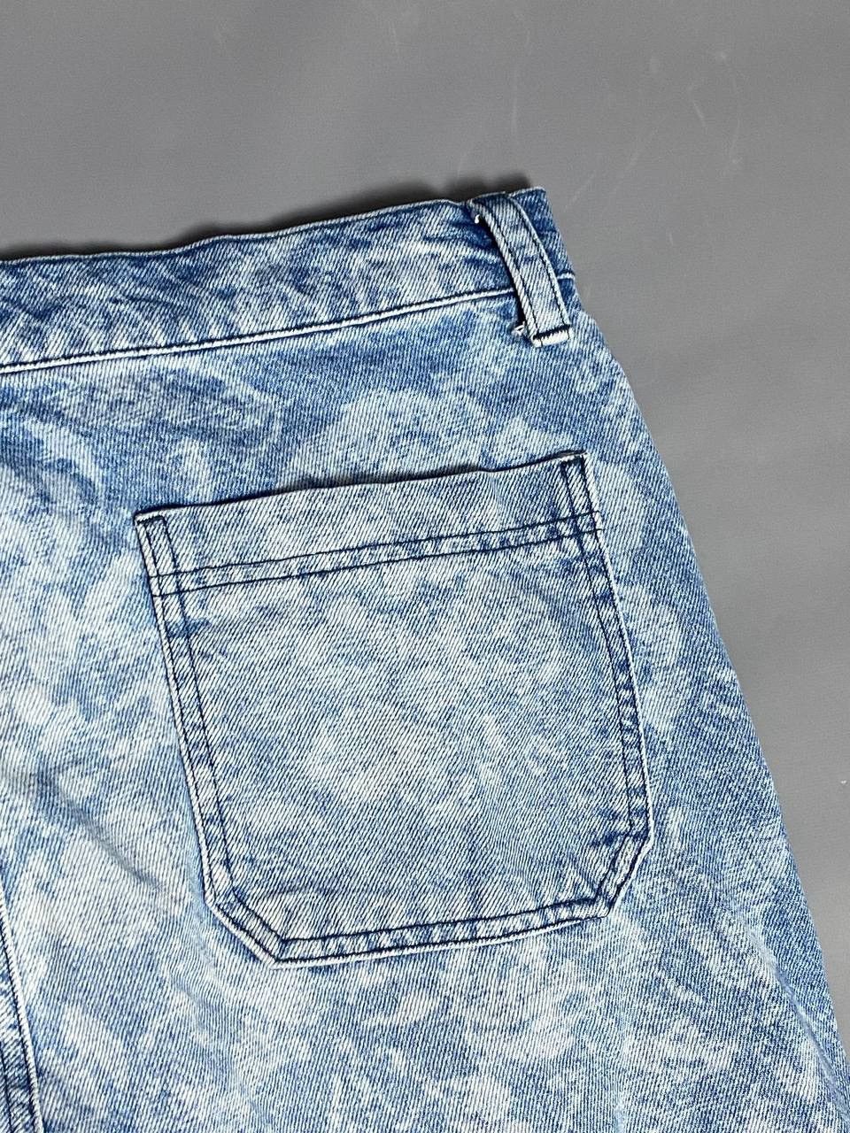 Jaded London Jaded London Mens Floral Jeans W34 Skate Fit Blue Wide Leg Size 34" / US 12 / IT 48 - 7 Thumbnail