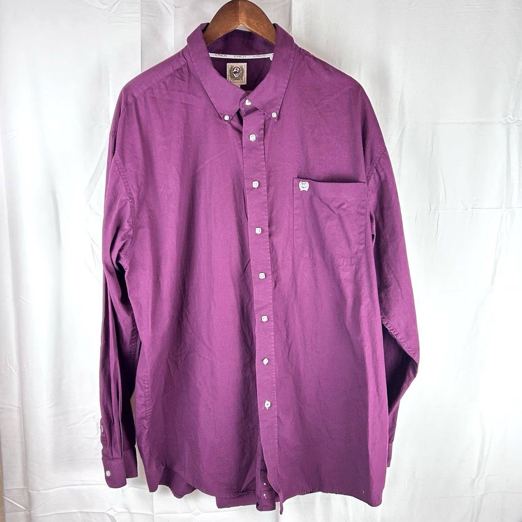 Dsquared2 Cinch Shirt Men’s XXL Red Square Button Down Long Sleeve Cotton Western Ranch Mens Size US XXL / EU 58 / 5 - 2 Thumbnail