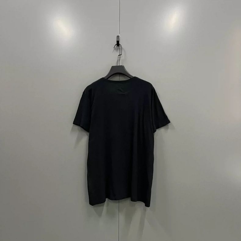 Greg Lauren greg laurenBlack distressed printed short sleeved shirt 250 Size US M / EU 48-50 / 2 - 2 Thumbnail