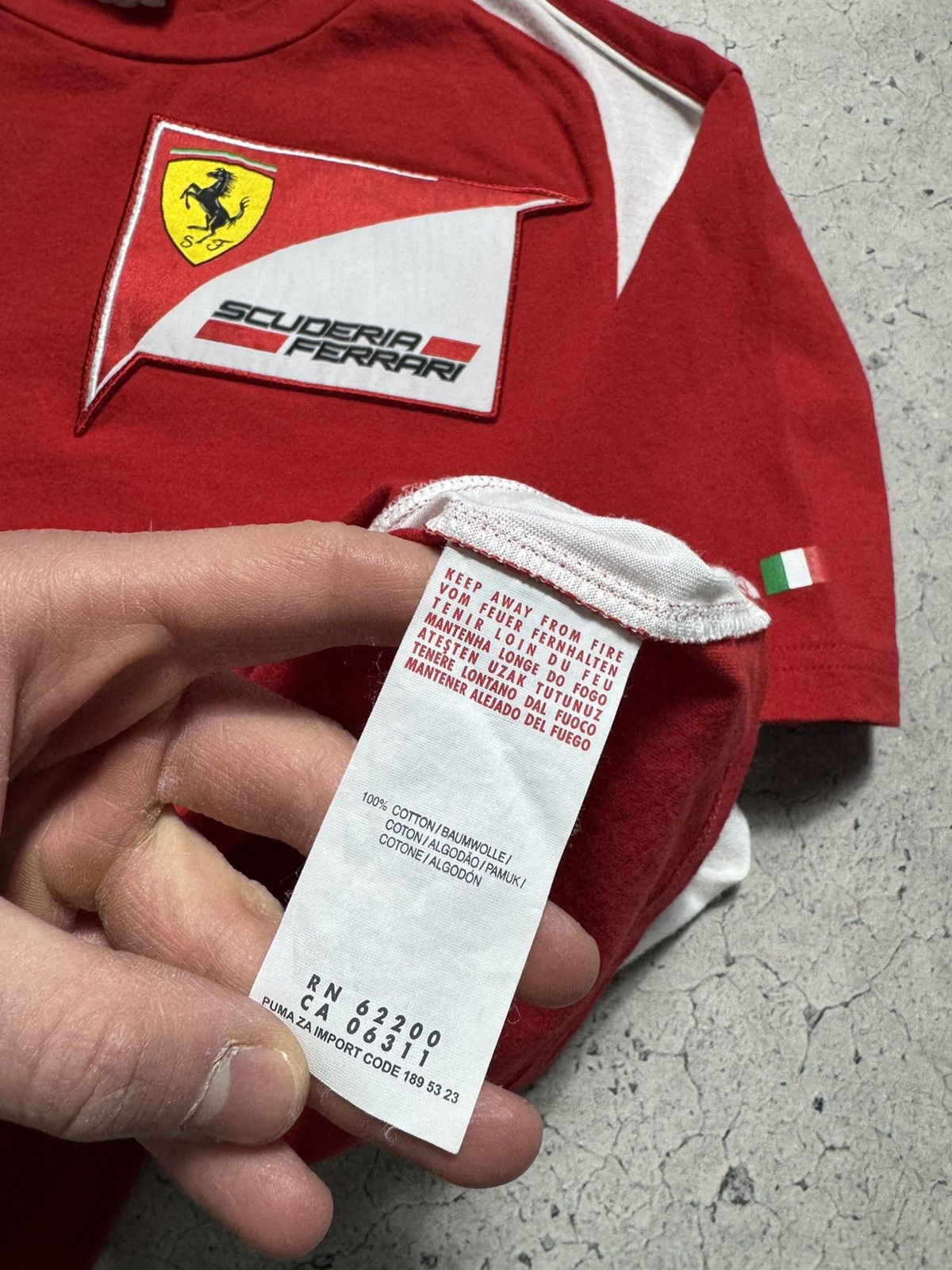 Ferrari × Puma Puma Ferrari Racing T-Shirt Vintage Size S F1 Size US S / EU 44-46 / 1 - 8 Thumbnail