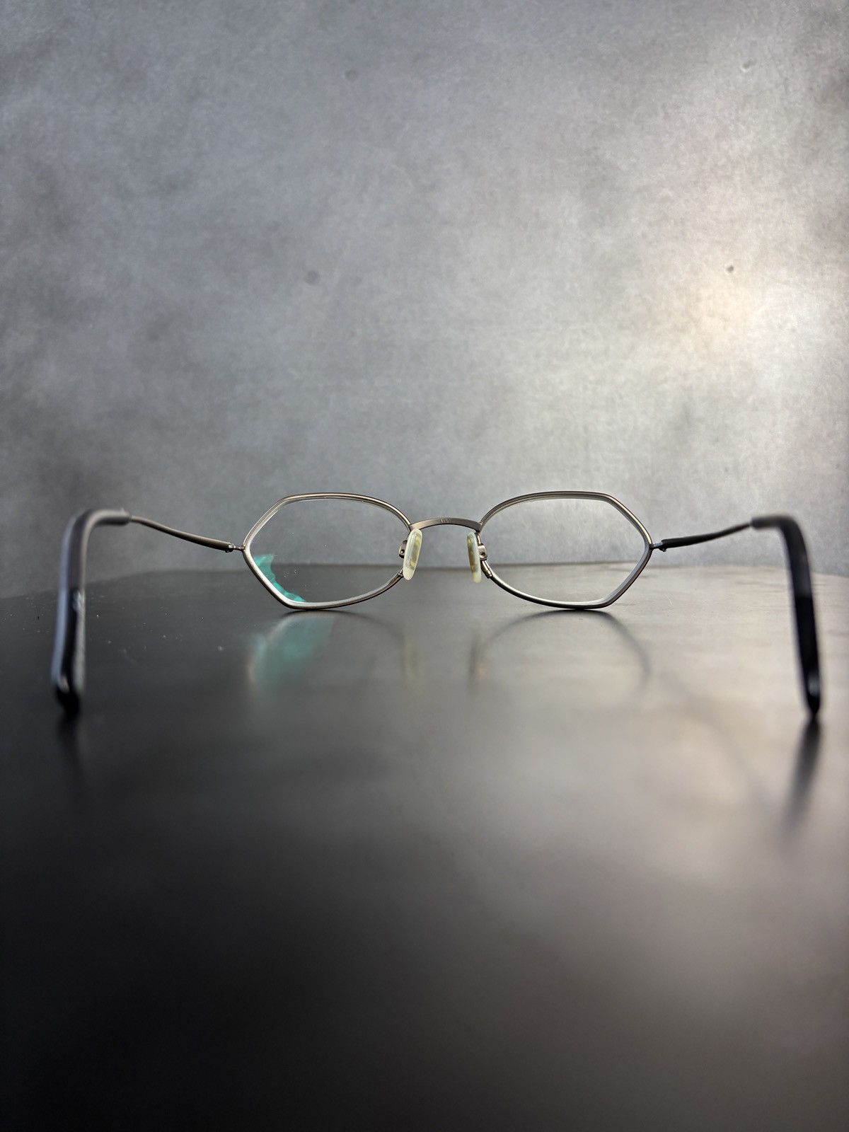 Adidas × Vintage Vintage Adidas Eyeglasses Frames Austria Masters Angular Hex Size ONE SIZE - 9 Thumbnail