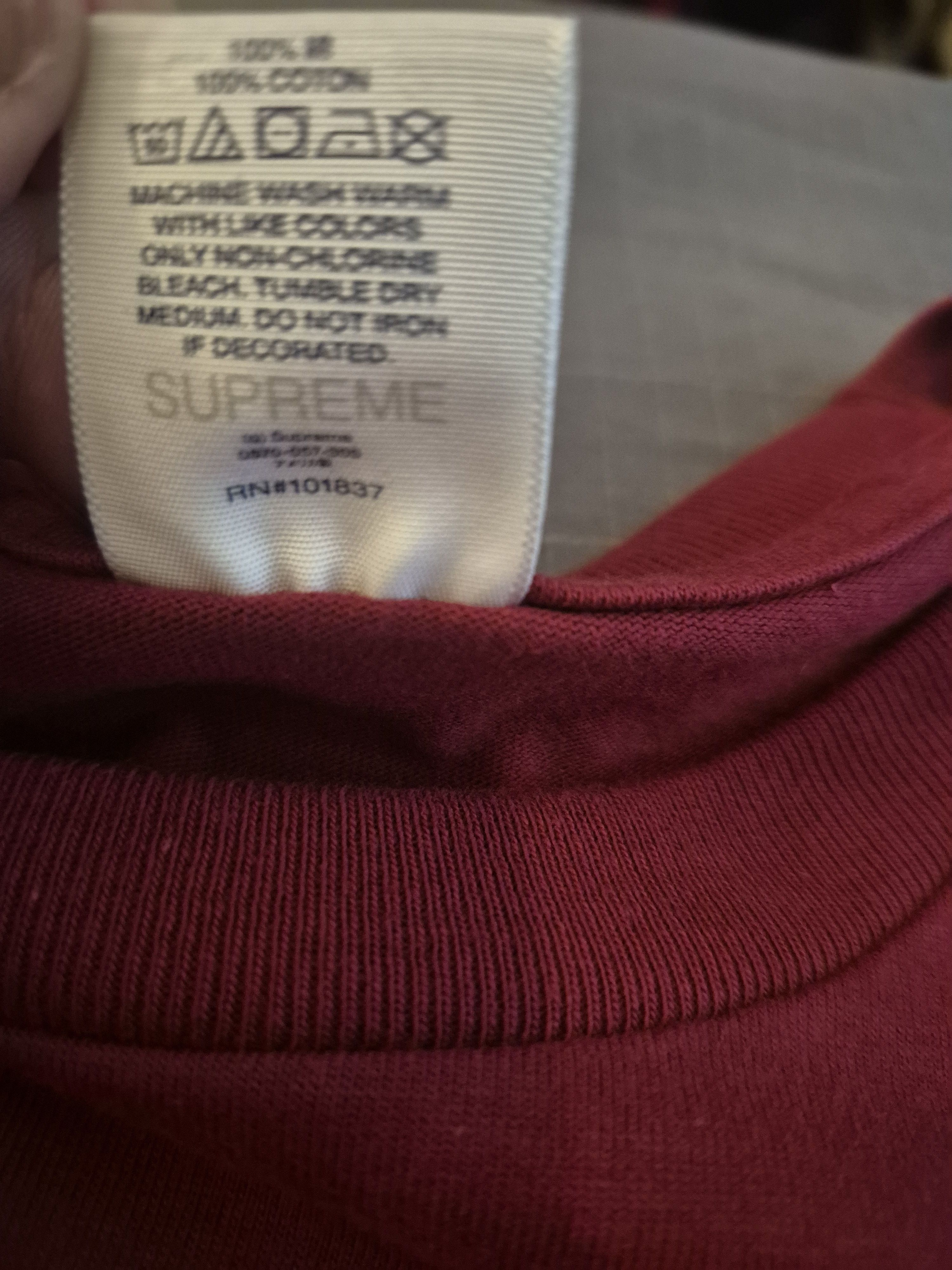 Supreme Supreme Red Rat Tee Size Medium Size US M / EU 48-50 / 2 - 4 Thumbnail