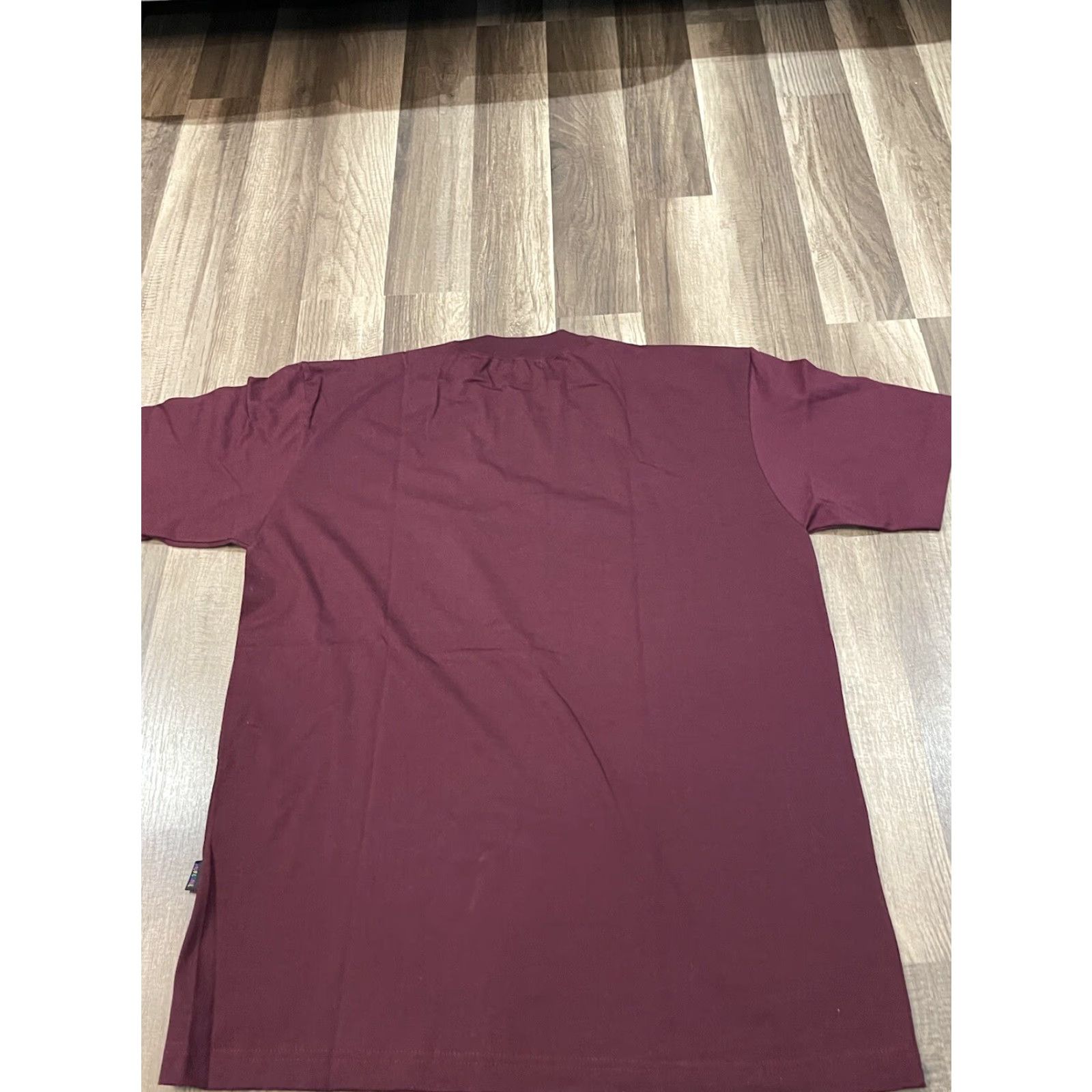 Vintage Body & Soul Embroidered Ducks T-Shirt Burgendy L Mens Regular Large Burgundy Ducks Embroidered Shirt Men Grand Duck Theme Classic Size US L / EU 52-54 / 3 - 4 Thumbnail
