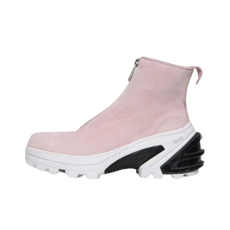 o1mle1224 Zipper Boots in Pink