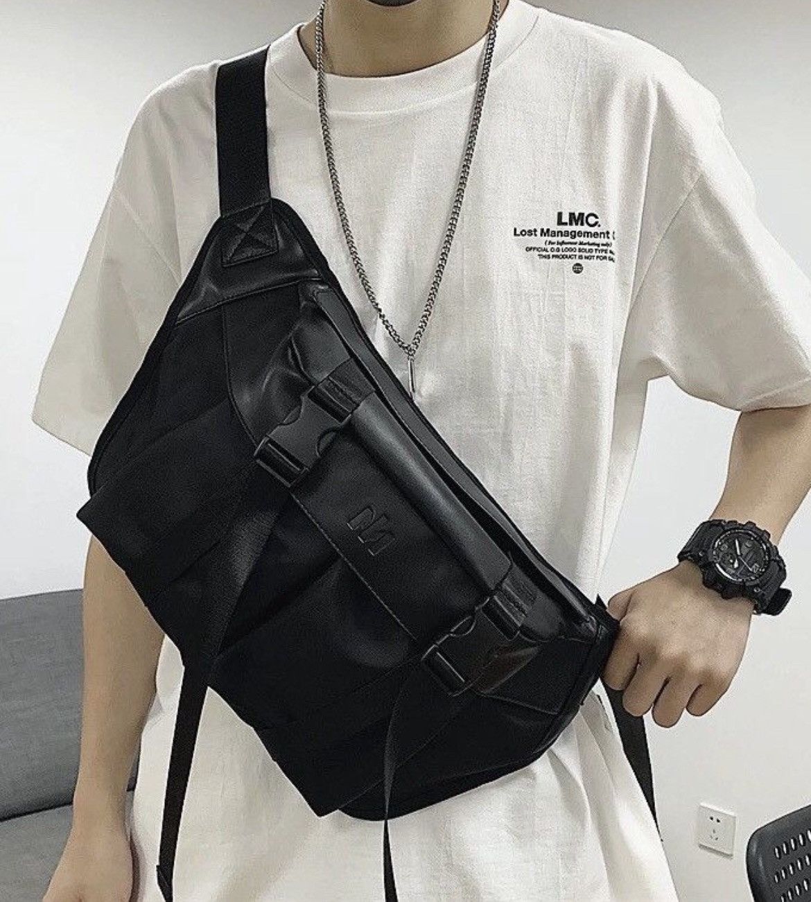 Japanese Brand Utility grunge y2k side sling bag Size ONE SIZE - 2 Thumbnail
