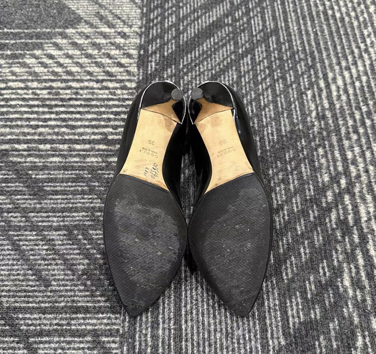 Gucci Gucci Black High Heels J42 Size US 4 / IT 34 - 6 Thumbnail