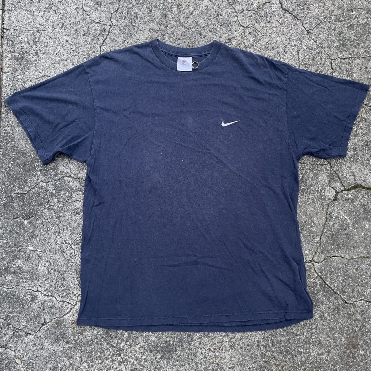 Nike Vintage 90s NIKE Embroidered Swoosh Shirt Size US XL / EU 56 / 4 - 1 Thumbnail