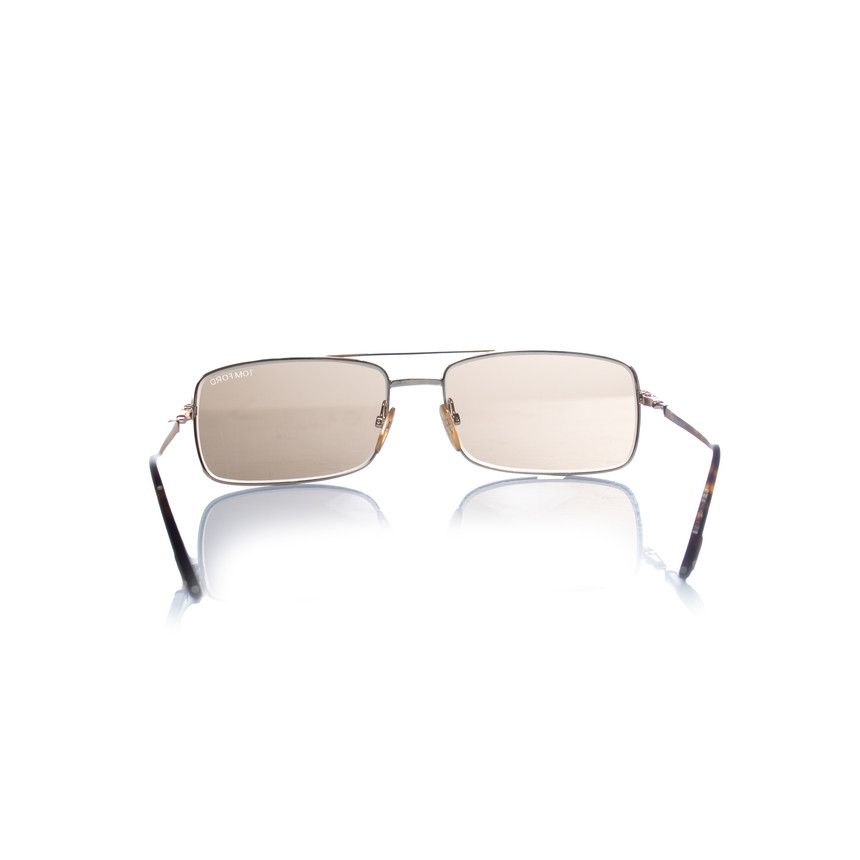 Tom Ford Tom Ford, Hudson aviator in gold and brown Size ONE SIZE - 4 Thumbnail