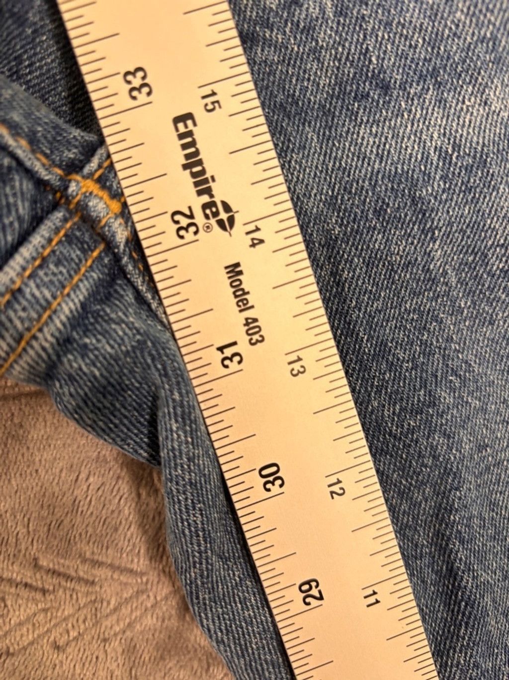 Abercrombie & Fitch Men's Abercrombie & Fitch Jeans, 28x34, Blue Size 28" / US 6 / IT 42 - 7 Thumbnail