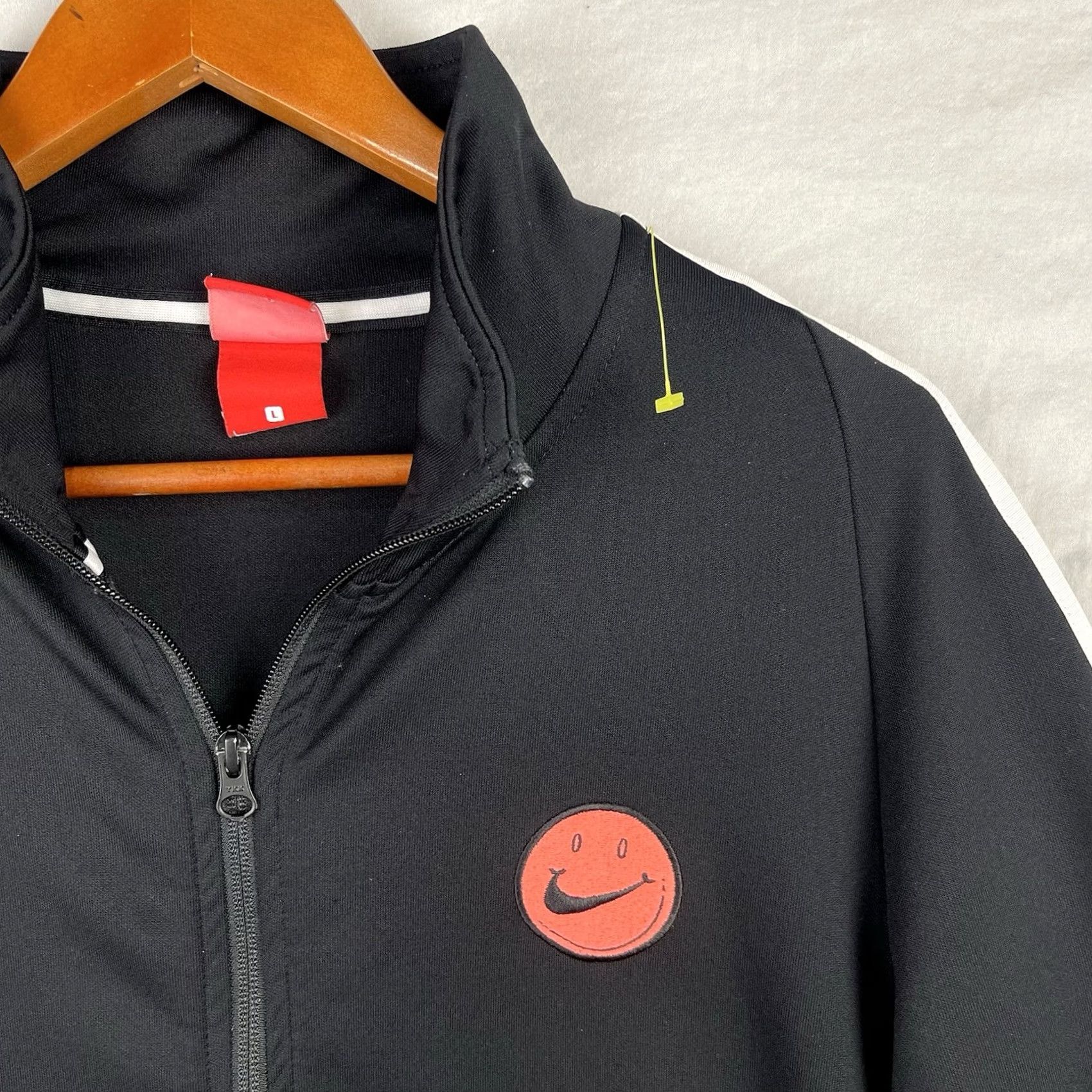 Nike Nike Track Jacket Men Large Black AQ0579-010 Air Max Day Have A Nike Day Activewear Casual Zip Full Zip Athletic Retro Logo Sports Mens Size US L / EU 52-54 / 3 - 3 Thumbnail