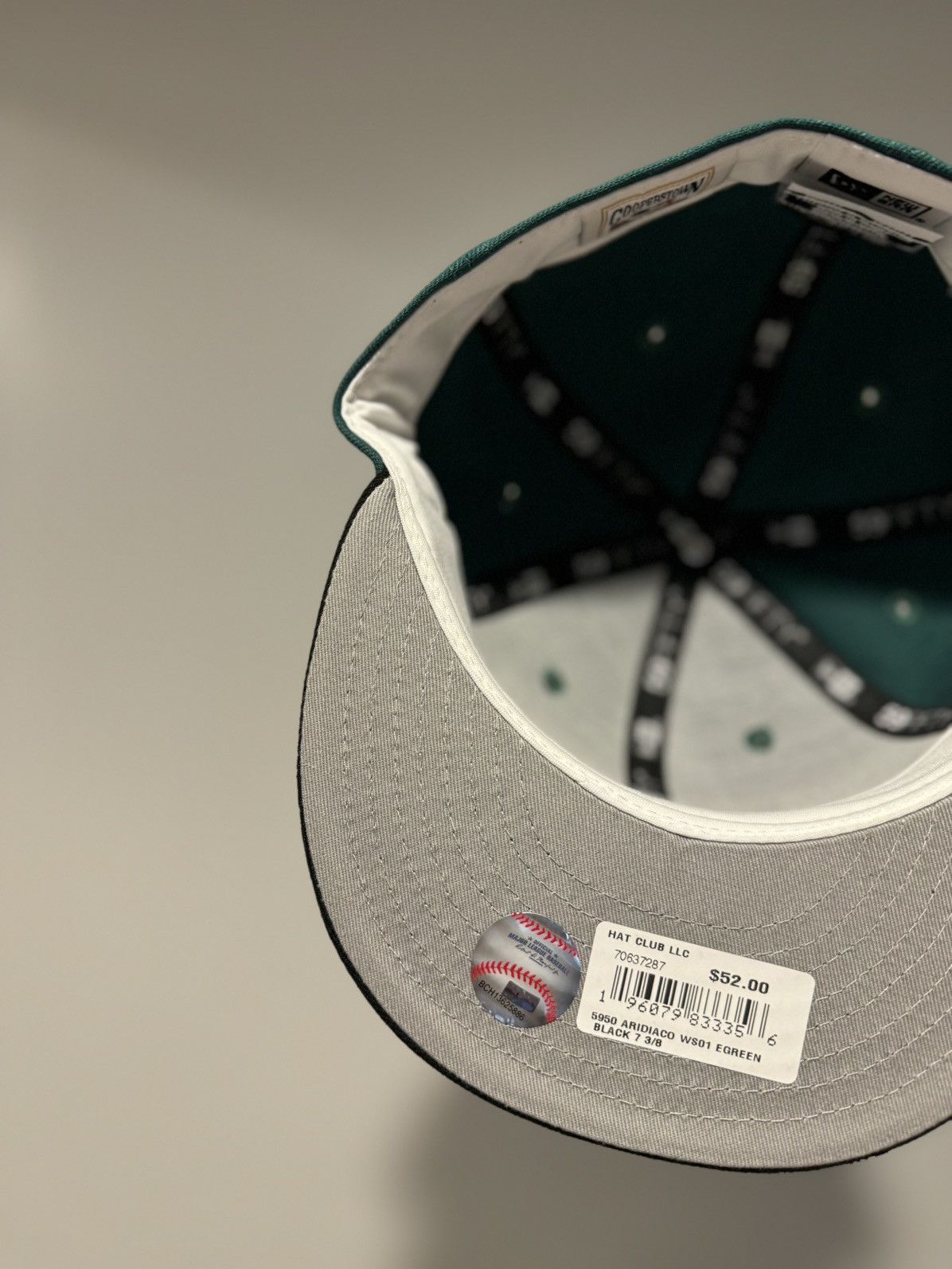 Hat Club × MLB × New Era Hatclub Exclusive Arizona Diamondbacks Script Crosscheck 3/8 Size ONE SIZE - 5 Thumbnail