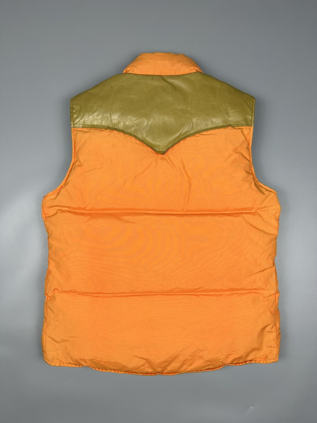 Chevignon × Vintage Vintage Chenignon Leather Puffer Vests Size US L / EU 52-54 / 3 - 2 Thumbnail