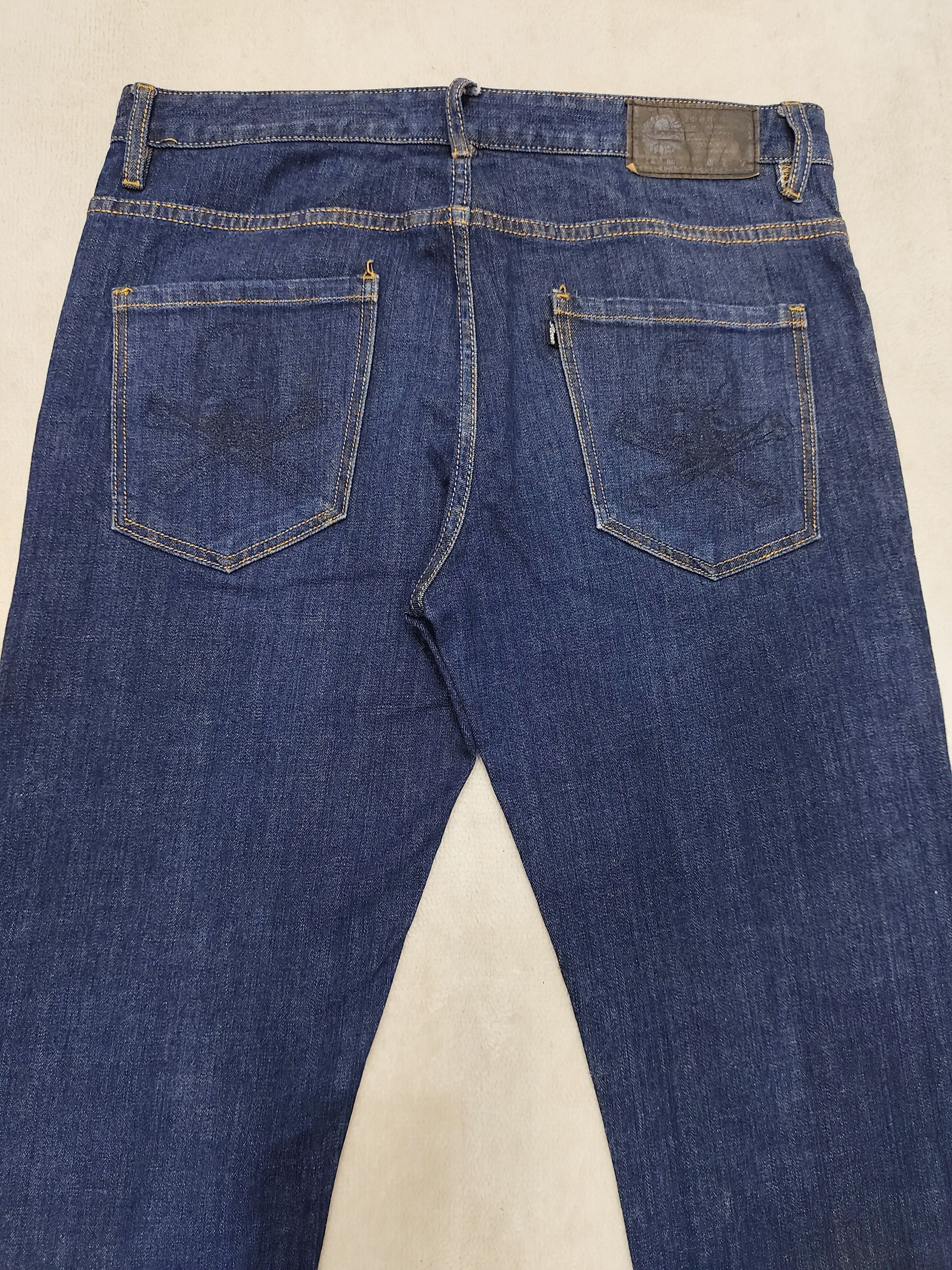 Roen 00s Roen- Rock Archive Swarovski Skull Crossbone Slim Jeans Size US 34 / EU 50 - 8 Thumbnail
