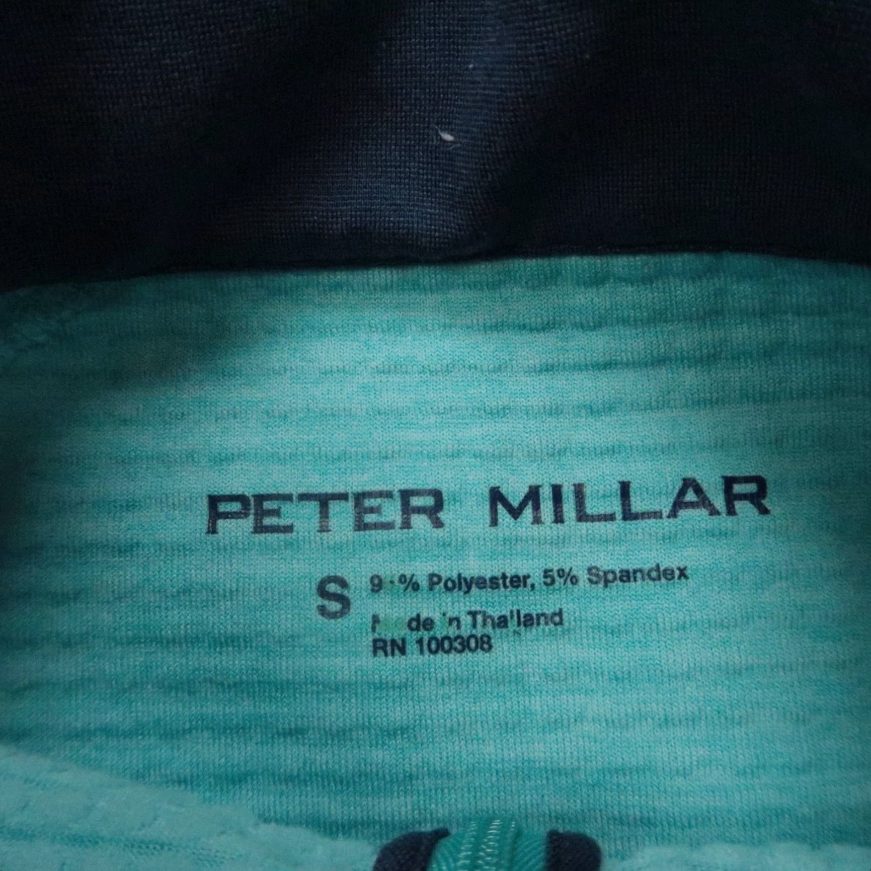 Peter Millar Peter Millar Pullover Mens Small Blue Maven Performance Quarter Zip Mira Vista Size US S / EU 44-46 / 1 - 3 Thumbnail
