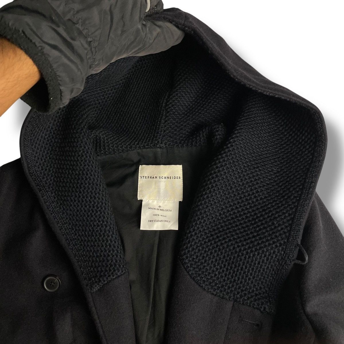 Stephan Schneider STEPHAN SCHNEIDER WOOL BLEND MERINO COAT Size US S / EU 44-46 / 1 - 5 Thumbnail
