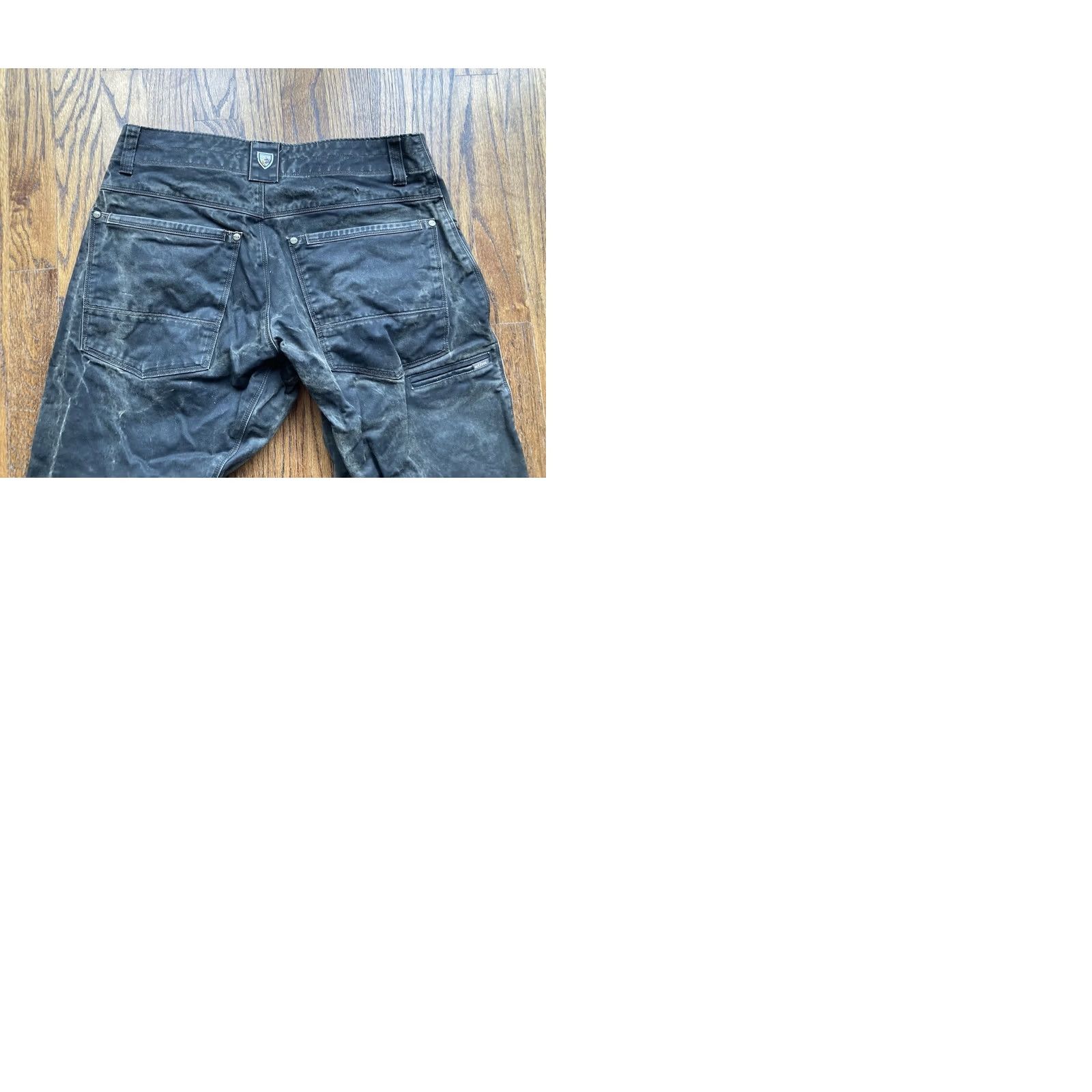 Vintage Kuhl Rydr Pants Mens Size 30x30 Canvas Midnight Brown Vintage Patina Dye Size US 30 / EU 46 - 9 Thumbnail