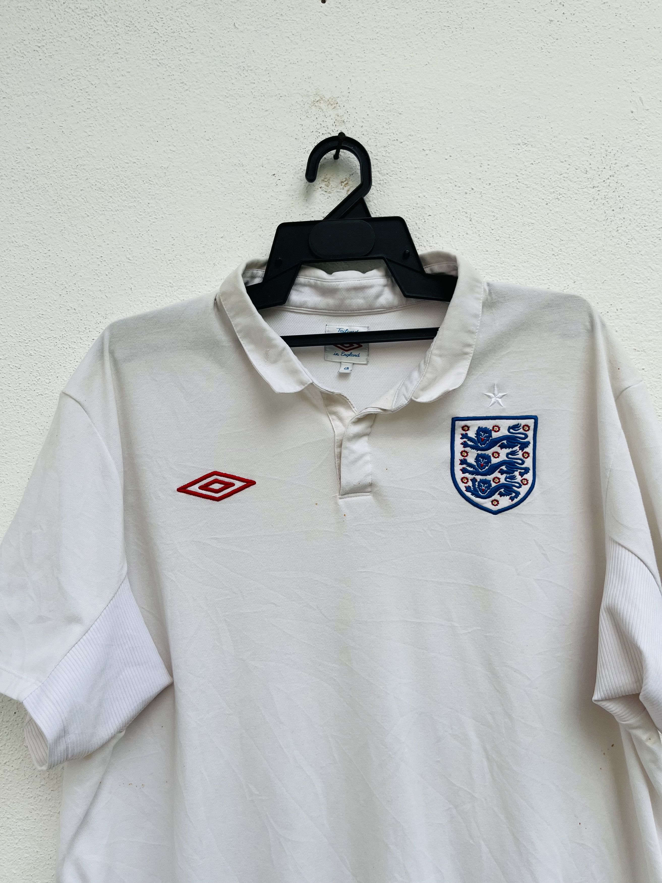 Japanese Brand Vintage England Tailored By Umbro White Colour Size US L / EU 52-54 / 3 - 3 Thumbnail