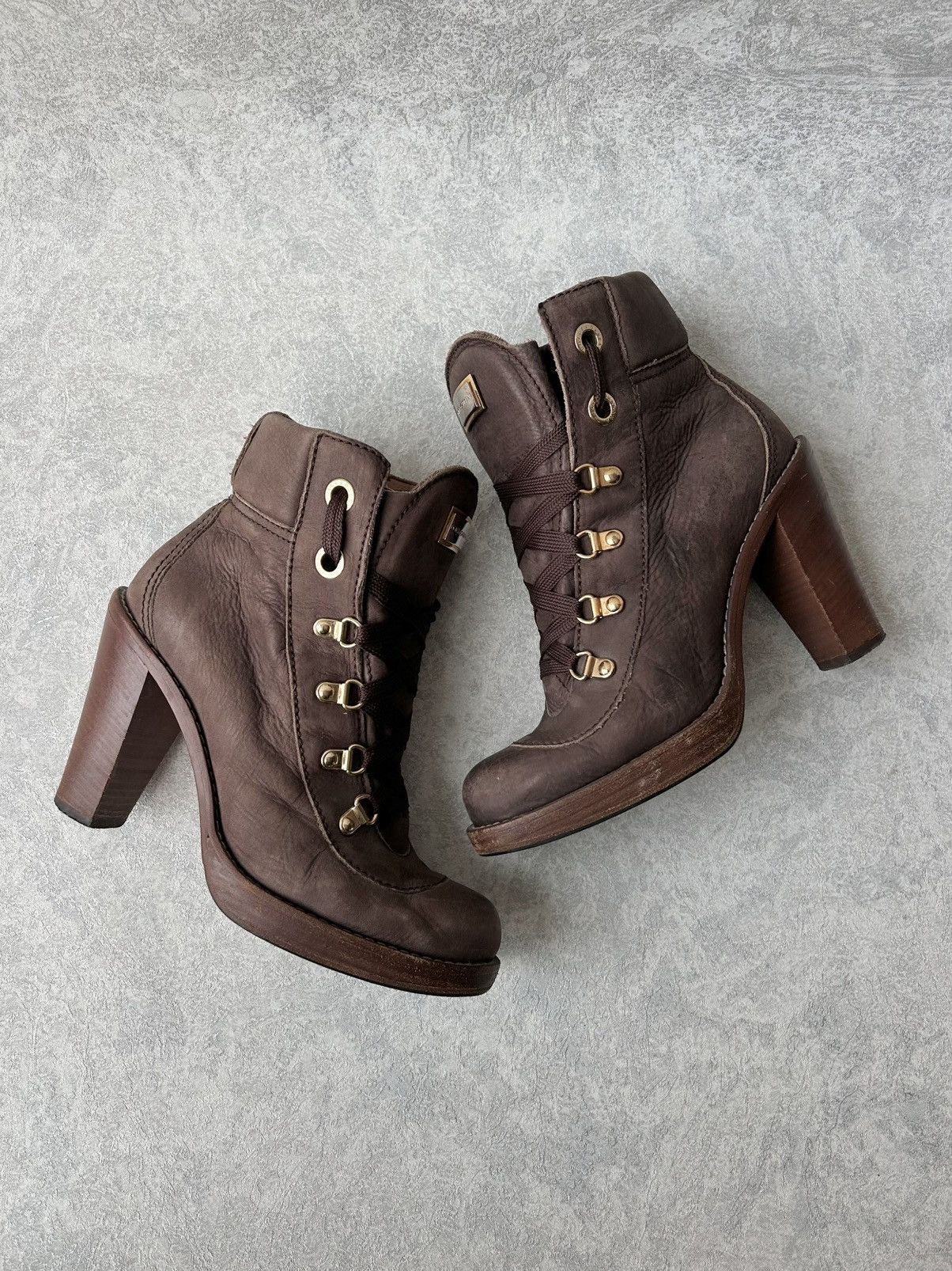Dolce & Gabbana Y2K Dolce Gabbana Leather Western Ankle Boots Size US 8 / IT 38 - 11 Thumbnail