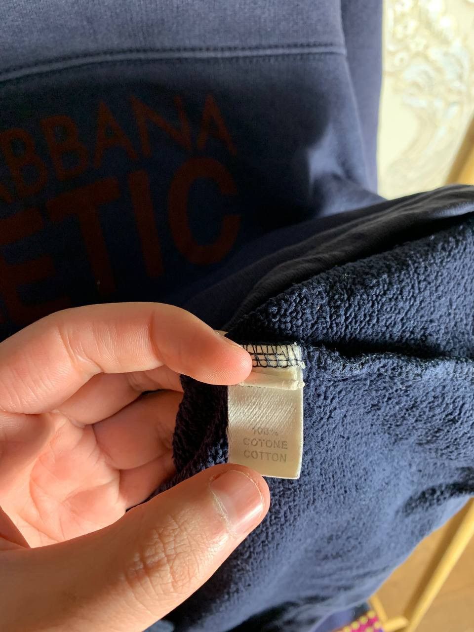 Dolce & Gabbana × Vintage VERY RARE DOLCE & GABANA ATHLETIC BIG LOGO SWEATSHIRT Y2K Size US M / EU 48-50 / 2 - 7 Thumbnail