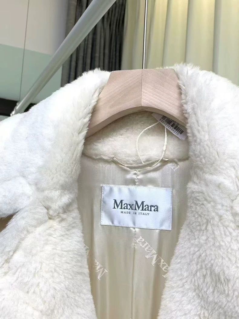 Max Mara Max Mara White teddy bear coat Size S / US 4 / IT 40 - 4 Thumbnail