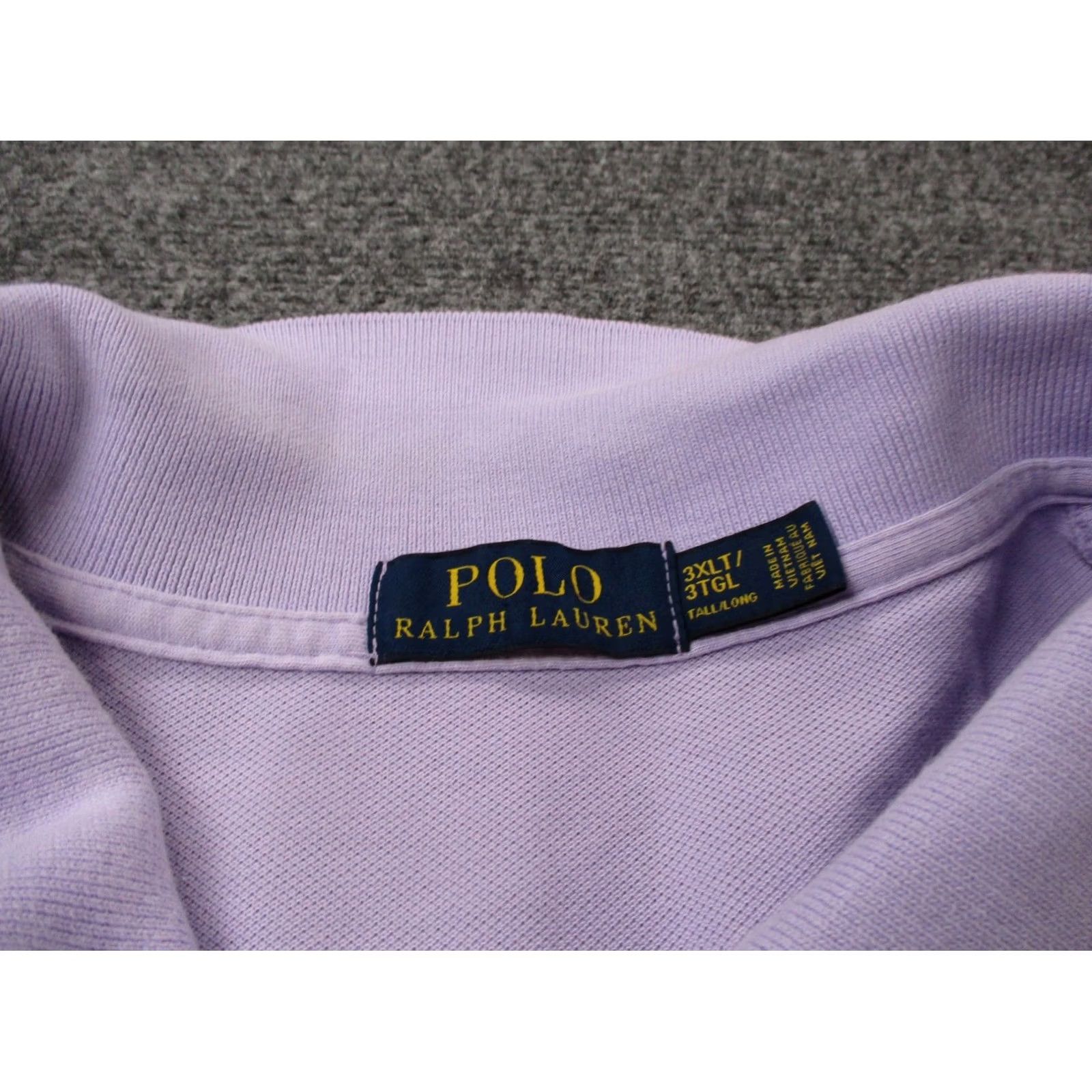 Polo Ralph Lauren Polo Ralph Lauren Shirt Mens 3XLT Purple Polo Shirt Polo Ralph Lauren Polo Shirt Mens 3XLT Purple Logo 3XLT Mens Colors: Purple USA Classic Polo Shirt Size US XXL / EU 58 / 5 - 6 Thumbnail