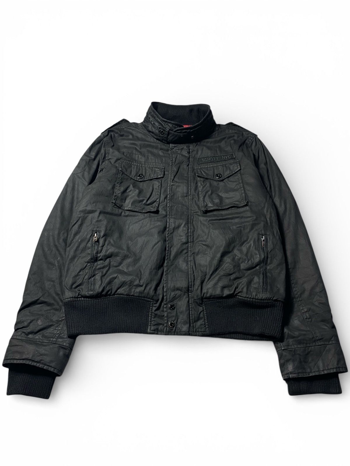 Schott Vintage Schott NYC Bikers Jacket Size US XL / EU 56 / 4 - 3 Thumbnail