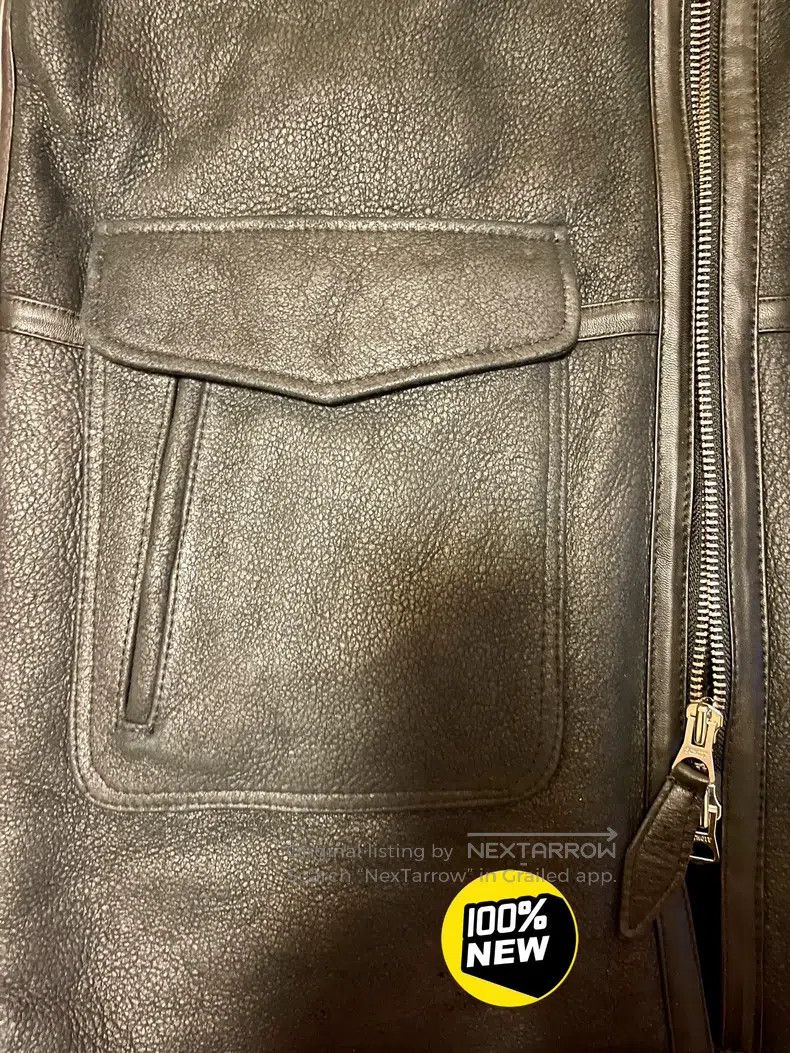 Schott Schott Fur one-piece leather jacket Size US XL / EU 56 / 4 - 6 Thumbnail