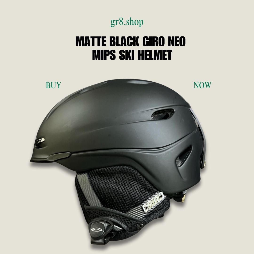 Other Matte Black Smith Giro Neo MIPS Ski Helmet Lightweight & Ven Size ONE SIZE - 1 Thumbnail