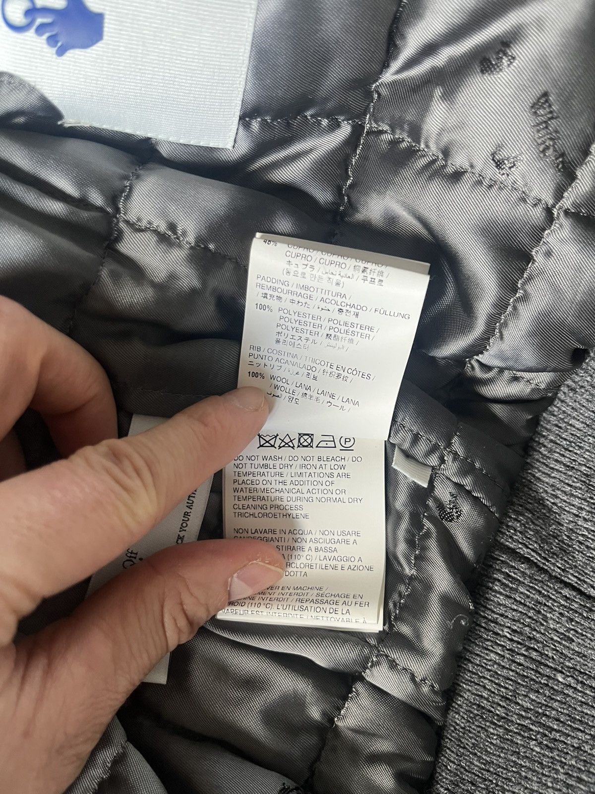 Off-White Off-white cashmere jacket Size US M / EU 48-50 / 2 - 11 Thumbnail