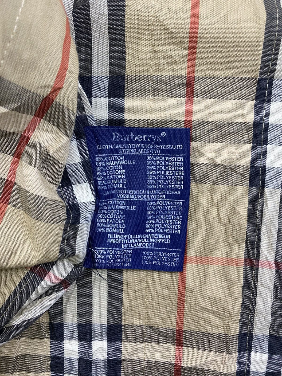 Burberry Vintage Burberry Nova Check Jacket Size US XL / EU 56 / 4 - 13 Thumbnail