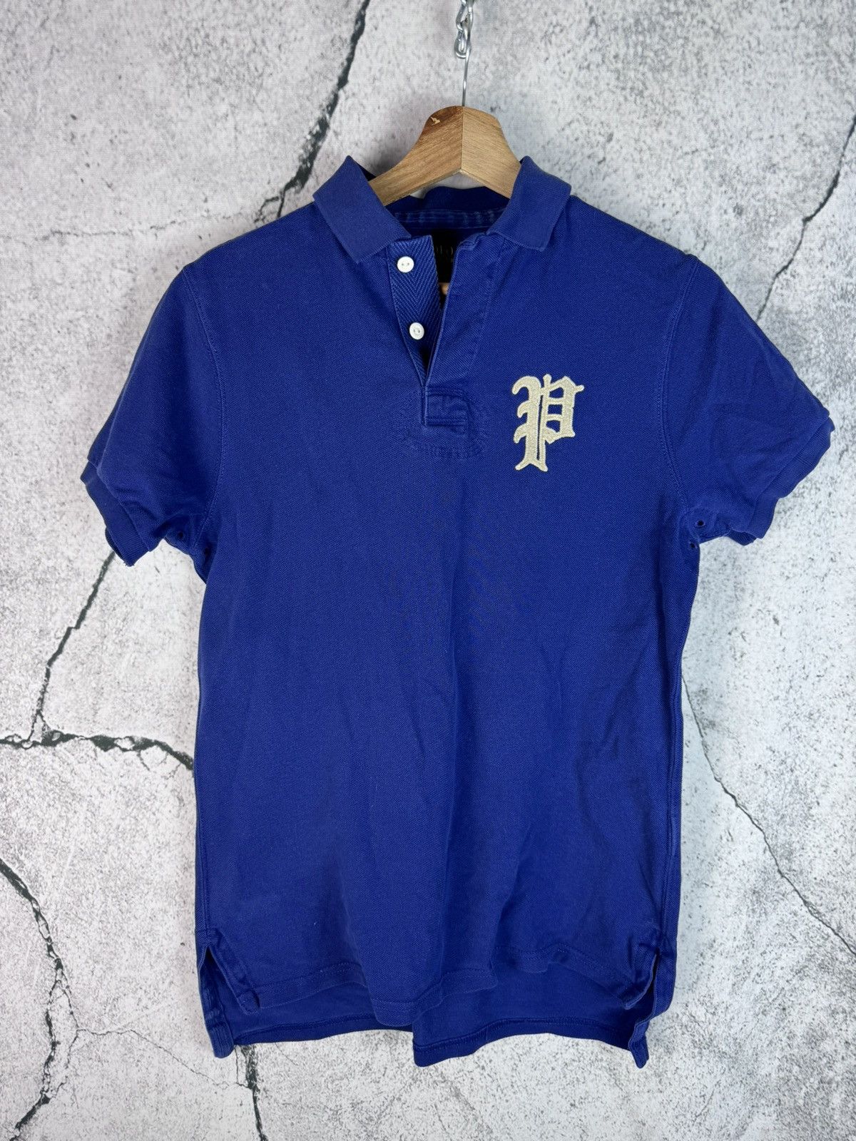 Polo Ralph Lauren Vintage Y2K Polo Ralph Lauren Big P polo shirt Size US S / EU 44-46 / 1 - 1 Thumbnail