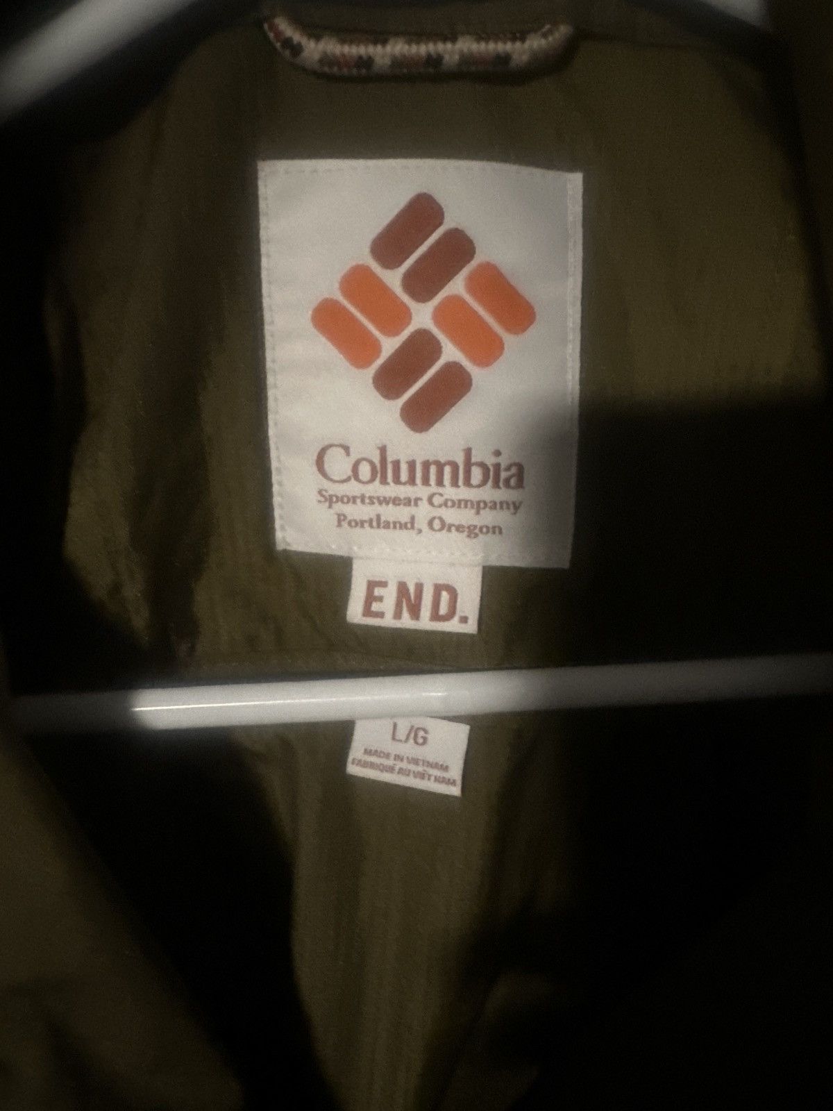 Columbia Columbia x END. Windbreaker Size US L / EU 52-54 / 3 - 2 Thumbnail