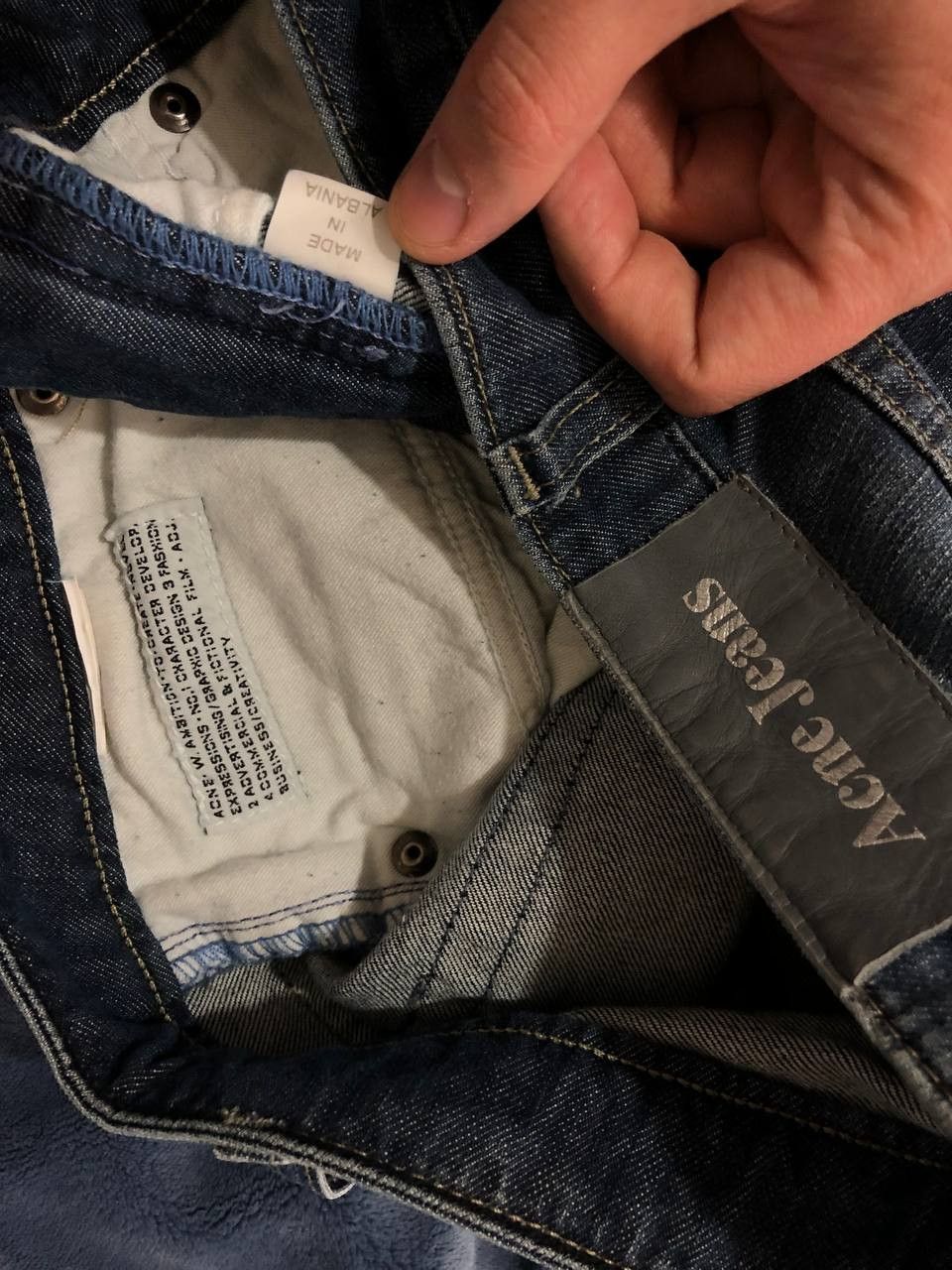 Acne Studios Acne Jeans Denim Pants Blue size 29x32 Size US 29 - 8 Thumbnail