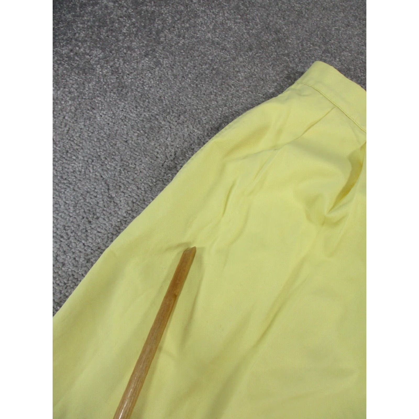 Polo Ralph Lauren VINTAGE Polo Ralph Lauren Pants Mens 33 Yellow Pleated Cotton Dress Pants 90s Preppy USA Mens Size US XS / EU 42 / 0 - 2 Thumbnail