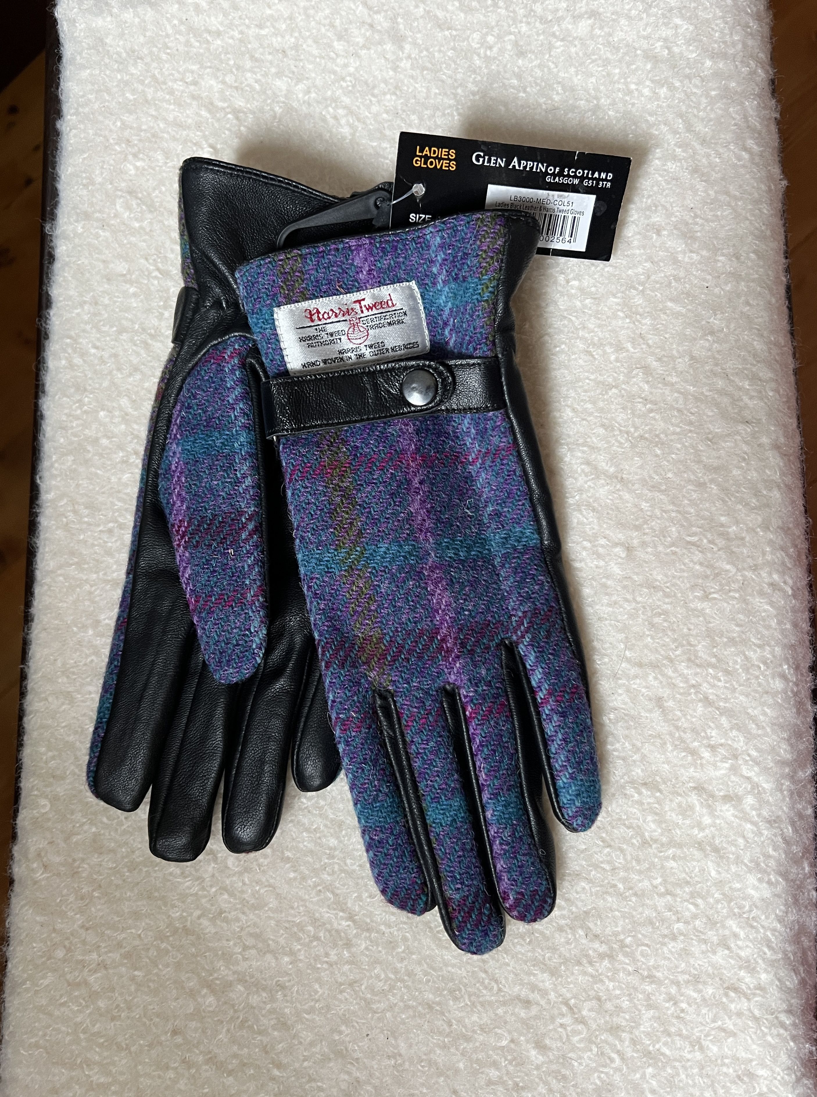 Harris Tweed Harris Tweed Gloves Size ONE SIZE - 1 Thumbnail