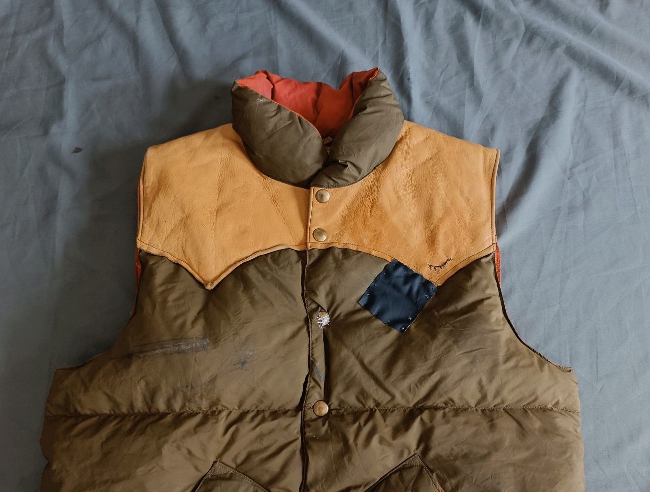 Rocky Mountain Featherbed Vintage 70s Brown Rocky Mountain Featherbed Down Vest. Size US M / EU 48-50 / 2 - 2 Thumbnail