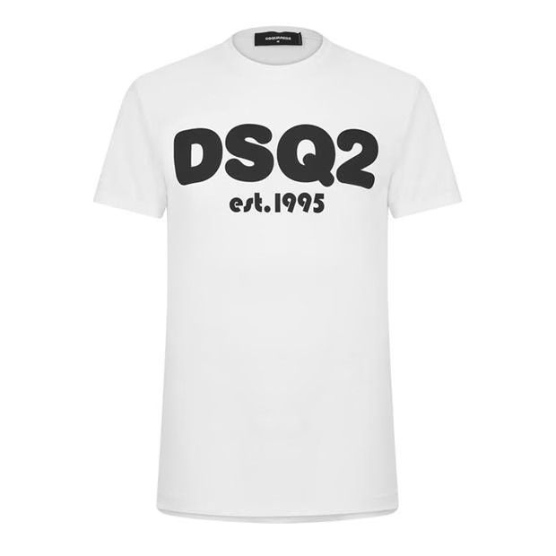 image of Dsquared2 O1G2R1Mq0424 T-Shirts In White, Men's (Size 2XL)