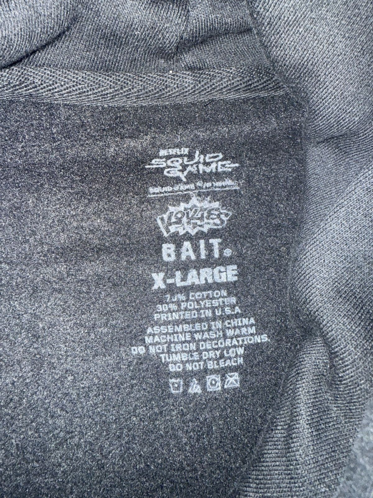 Bait BAIT x Squid Game Kokies Hoodie Black Graphic Men’s XL Size US XL / EU 56 / 4 - 3 Thumbnail