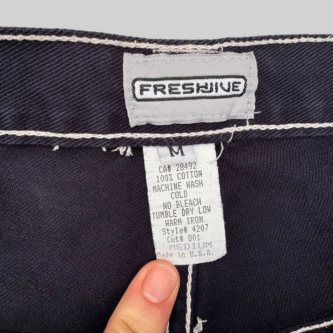Freshjive Freshjive 1990 90s Vintage W30 L29 USA Made Baggy Pants Size US 30 / EU 46 - 5 Thumbnail