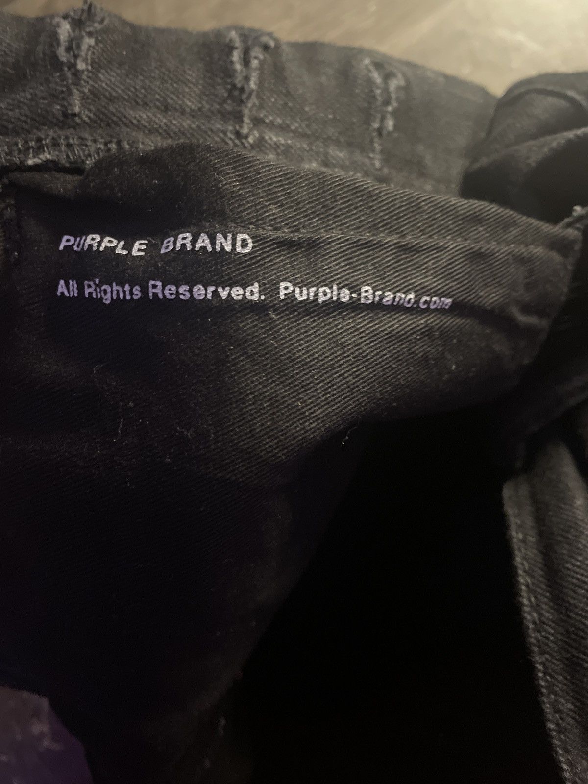 Purple Brand Black Resin Purple Jeans Size US 28 / EU 44 - 4 Thumbnail