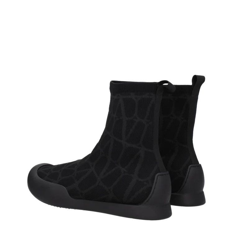 Valentino o1y0525 Hi-Top Sneakers in Lead/Black Size US 9 / EU 42 - 3 Thumbnail