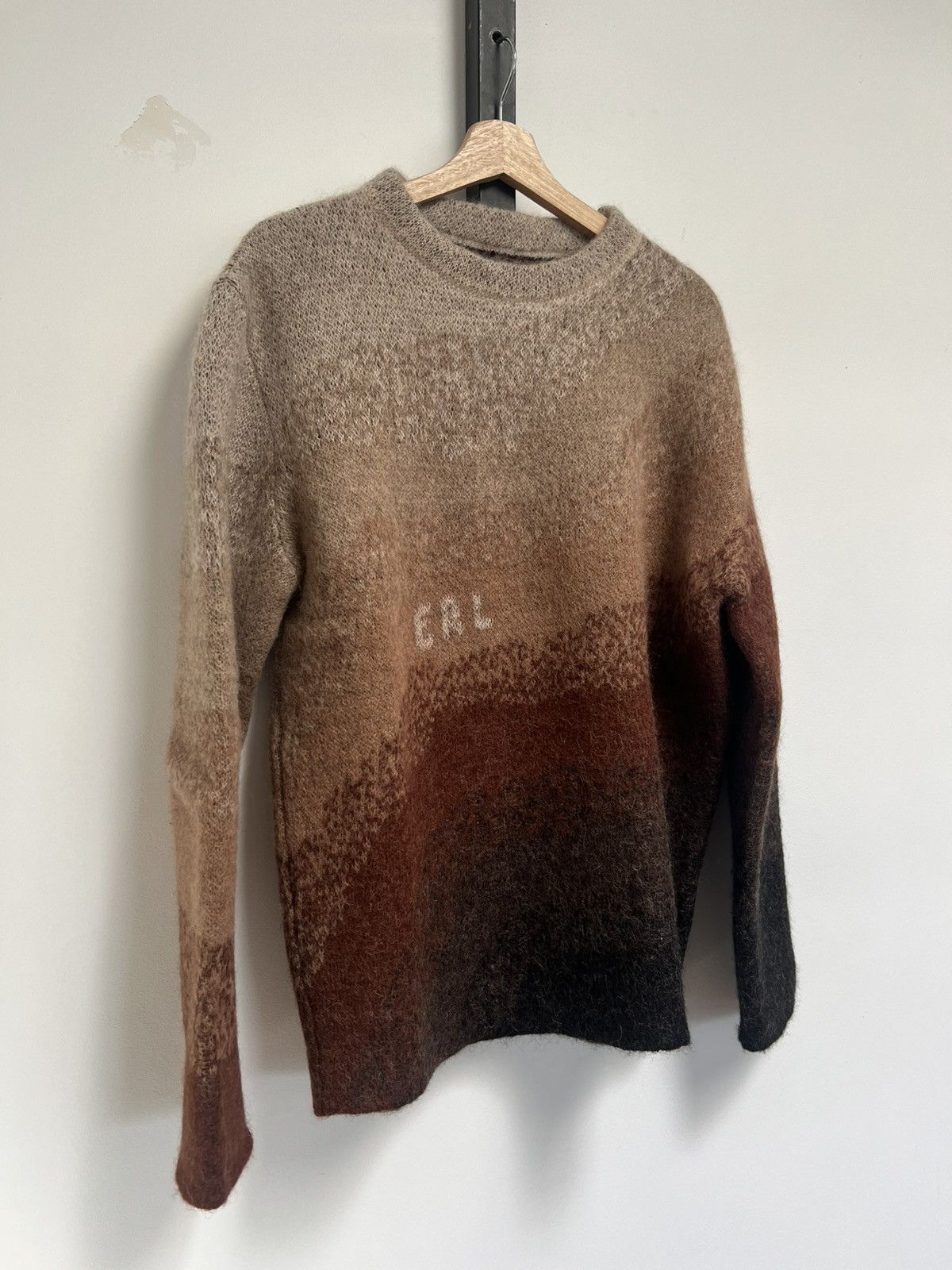 ERL Erl Bowy Mohair Knit Sweater Size US L / EU 52-54 / 3 - 4 Thumbnail