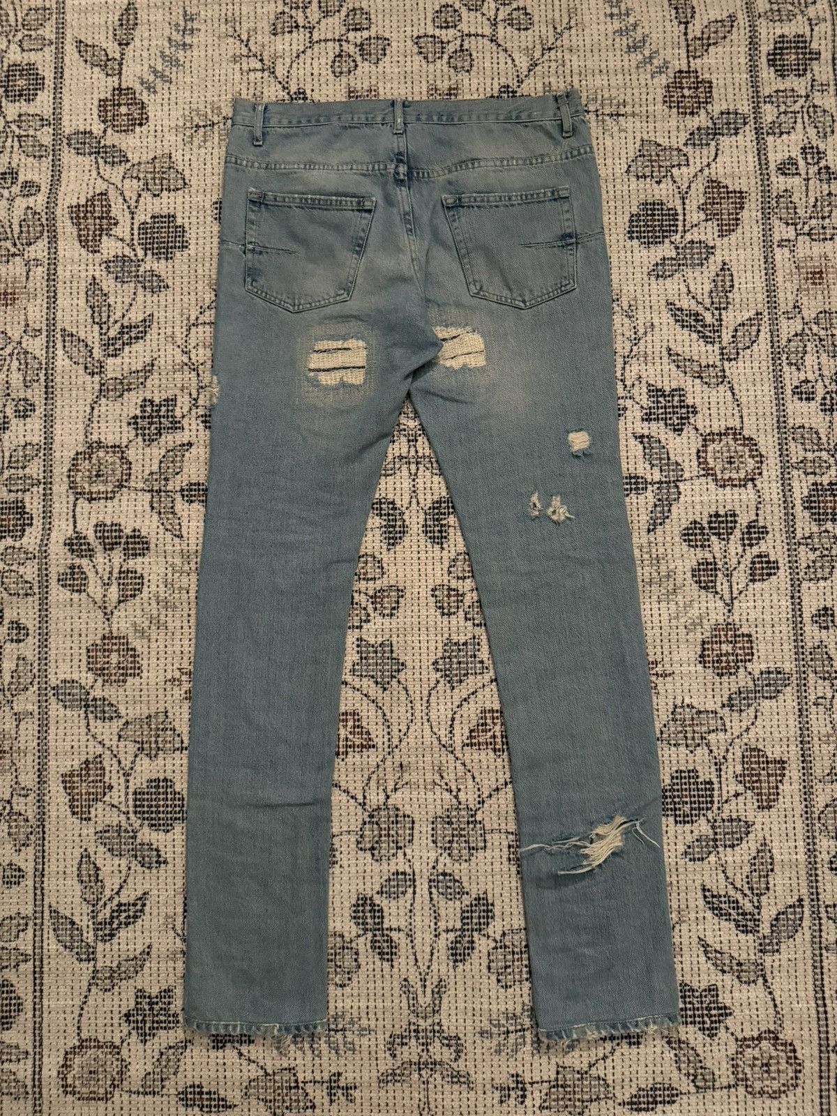 Dior Dior Homme SS06 Crash Denim Size US 31 - 5 Thumbnail