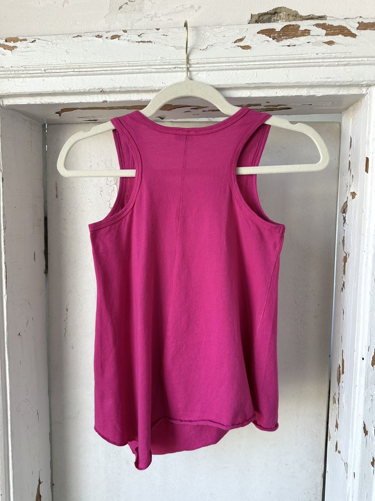 Beauty Beast × If Six Was Nine × Vintage Vintage Pink Printed Asymmetrical Top Size S / US 4 / IT 40 - 4 Thumbnail