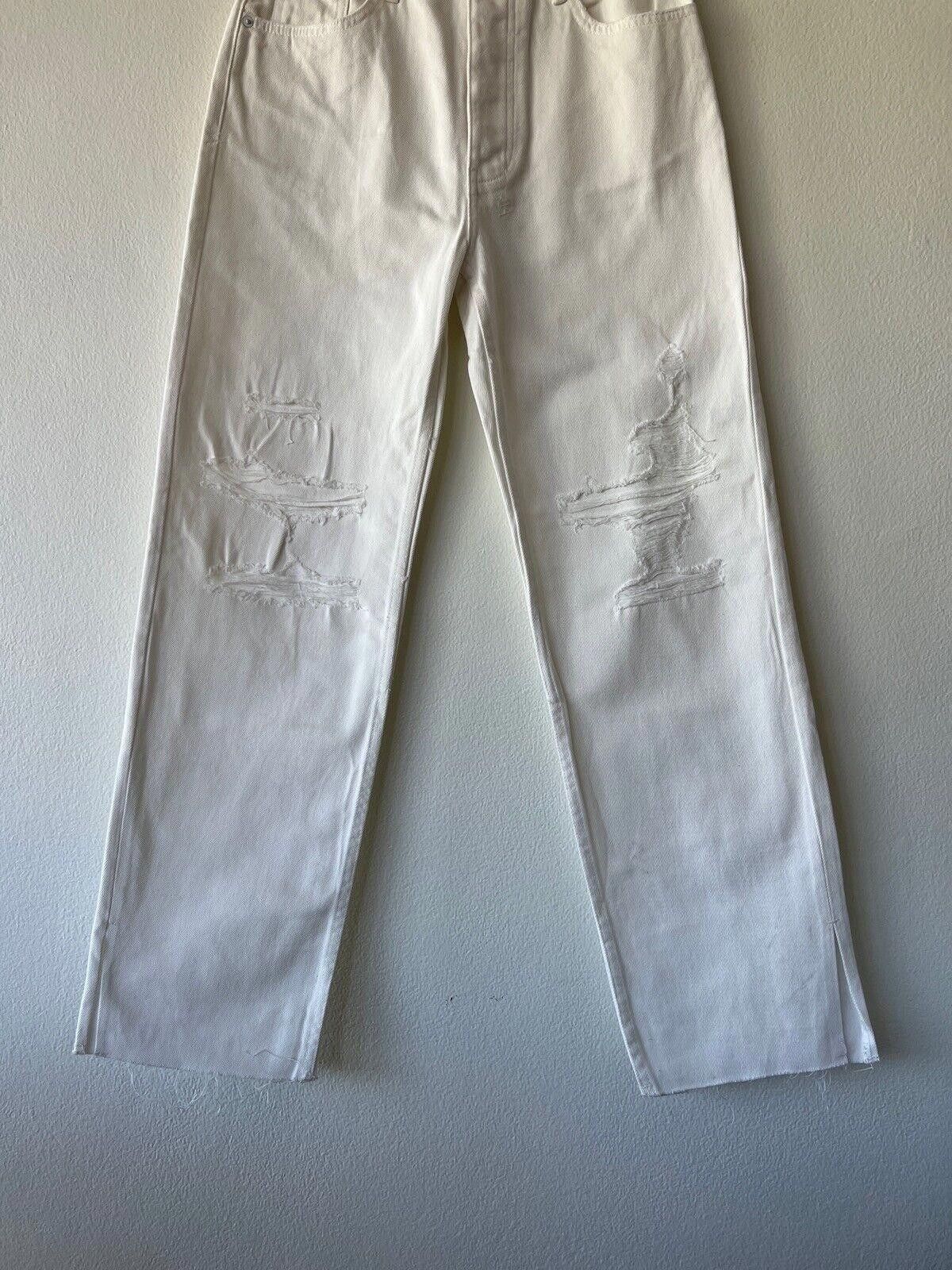 Ksubi new Ksubi womens denim jeans brooklyn blanc white 27 9 Size 27" / US 4 / IT 40 - 3 Thumbnail