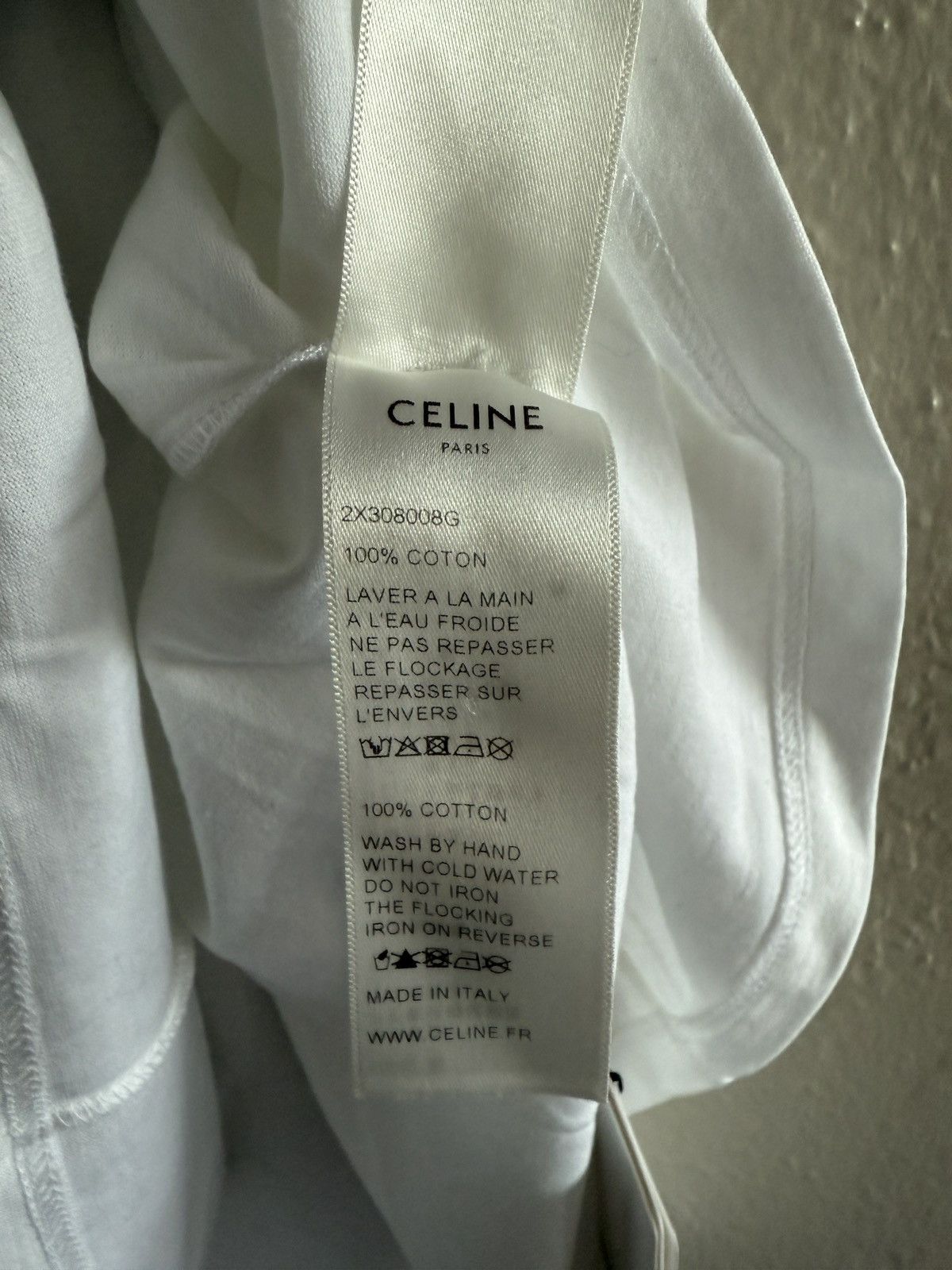 Celine × Hedi Slimane FW19 Celine Unlock Your Fantasies Fortune Teller T-Shirt XXL Size US XXL / EU 58 / 5 - 6 Thumbnail