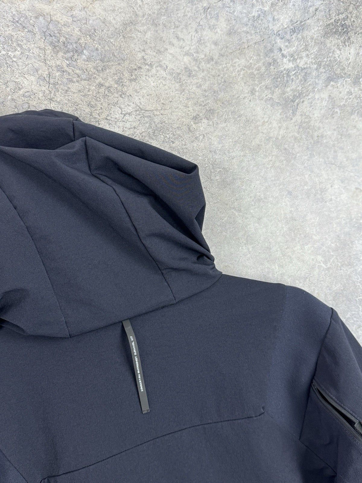 Krakatau KRAKATAU Apex Navy Hooded TechWear Jacket Size US M / EU 48-50 / 2 - 10 Thumbnail